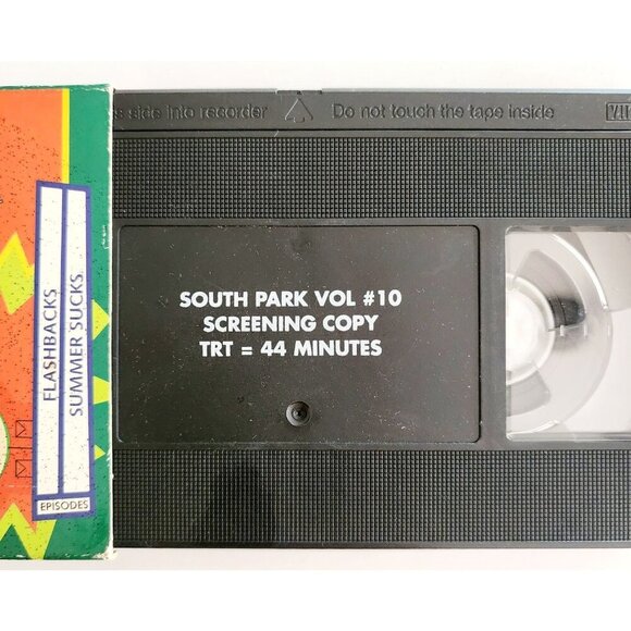 1999 South Park Volume 10 VHS Screening Copy Promo 2 Episodes Bonus Intro E76 - Picture 2 of 2